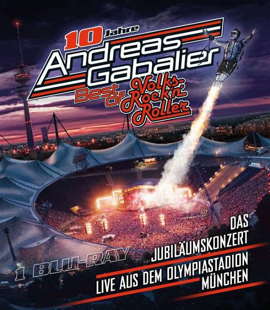 Cover for Andreas Gabalier · Best Of Volks-Rock'n'roller - Das Jubilaumskonzert (Blu-ray) (2019)