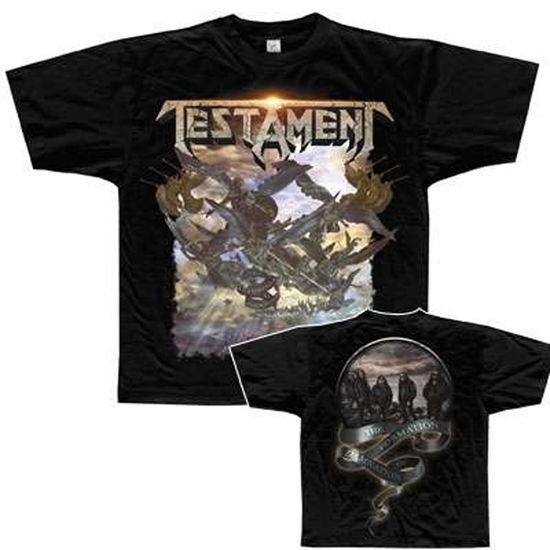 Cover for Testament · The Formation of Damnation (T-shirt) [size XL] (2010)