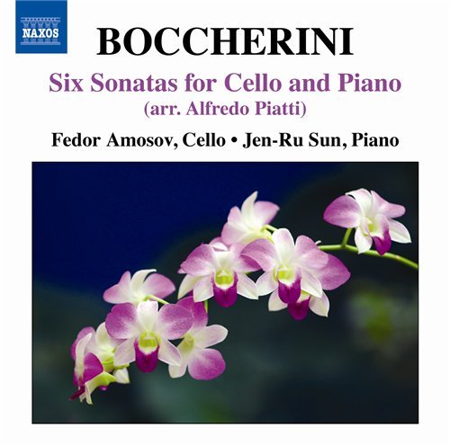 Cover for Boccherini / Amosov / Jen-ru Sun · 6 Sonatas for Cello &amp; Piano (CD) (2010)