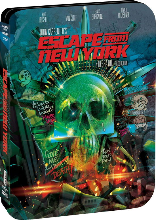 Cover for 4k Ultra Hd · Escape from New York (Limited Edition steelbook) (4K Ultra HD/BD) [Steelbook edition] (2024)