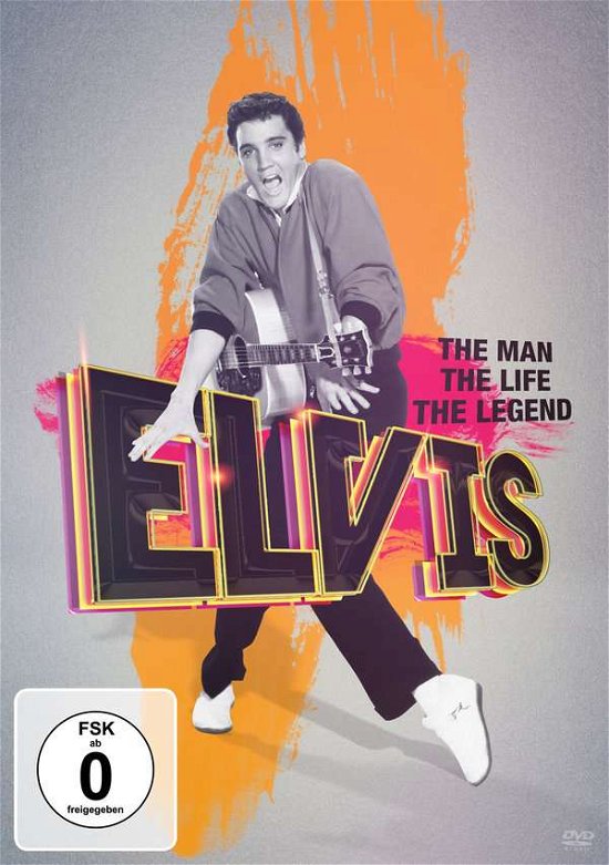 Cover for Elvis Presley · The Man The Life The Legend (DVD) (2015)