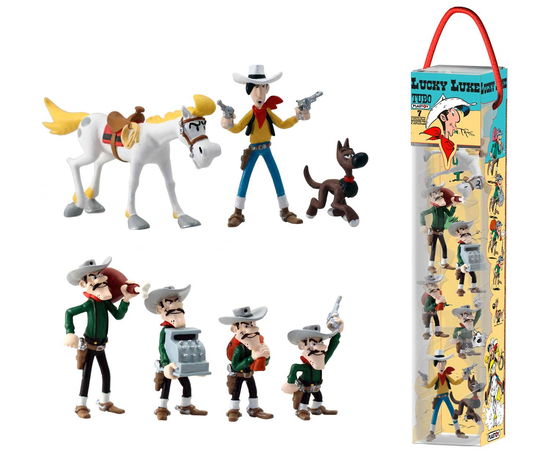 Cover for Lucky Luke · Lucky Luke Minifiguren 7er-Set Characters 4 - 10 c (Legetøj) (2017)