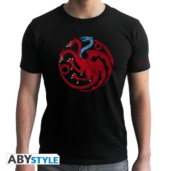 GAME OF THRONES - Tshirt Targaryen Viserion  man S - T-Shirt Männer - Merchandise - ABYstyle - 3700789275879 - February 7, 2019