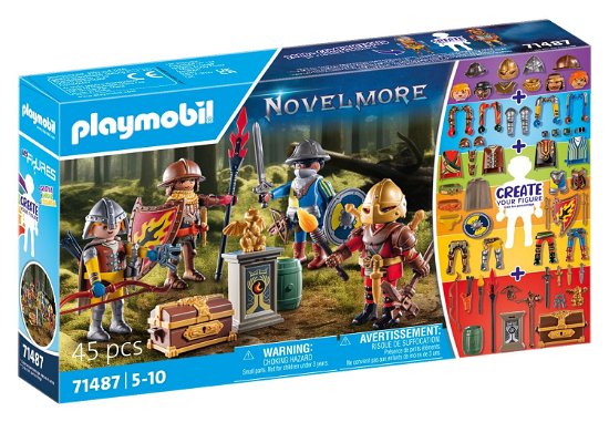 Cover for Playmobil · My Figures: Knights Of Novelmore (71487) (Leksaker)