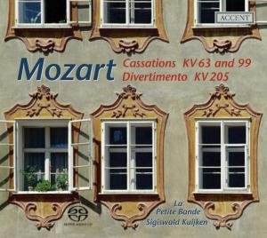 Cassations & Divert. Accent Klassisk - La Petite Bande - Música - DAN - 4015023241879 - 1 de outubro de 2007