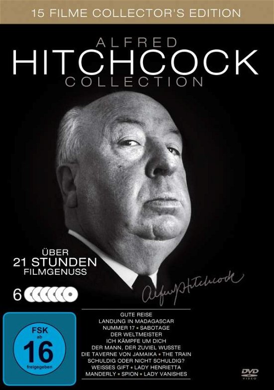 Alfred Hitchcock Collection (15 Filme auf 6 DVDs) - Movie - Film -  - 4051238023879 - 