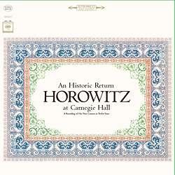Cover for Vladimir Horowitz · At Carnegie Hall (LP) (2015)