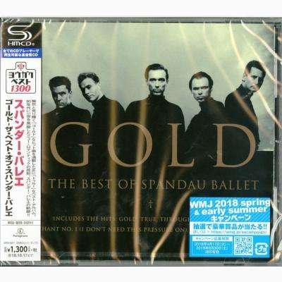 Cover for Spandau Ballet · Gold - The Best Of Spandau Ballet (CD) [Japan Import edition] (2018)