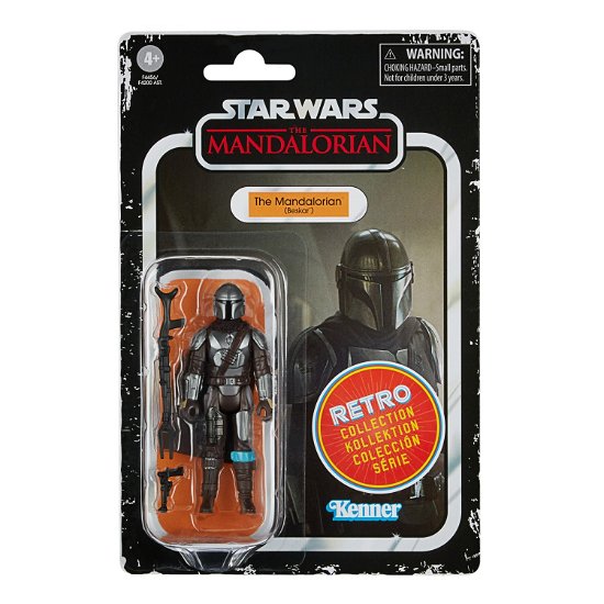 Cover for Hasbro Star Wars · Retro Collection The Mandalorian (Beskar) Toy 9.5-Cm-Scale Star Wars: The Mandal (Toys)