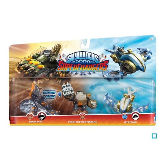 Skylanders Superchargers   Supercharged Combo Pack  Shark Shooter Jet Stream and Shark Tank Multi - Multi - Jogo - Activision Blizzard - 5030917162879 - 26 de outubro de 2015