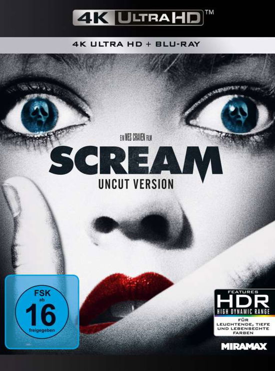 Drew Barrymore,neve Campbell,courtney Cox · Scream (4K Ultra HD) (2022)