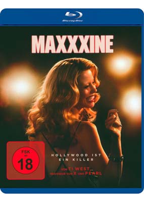 Cover for MaXXXine (Blu-ray) (2024)