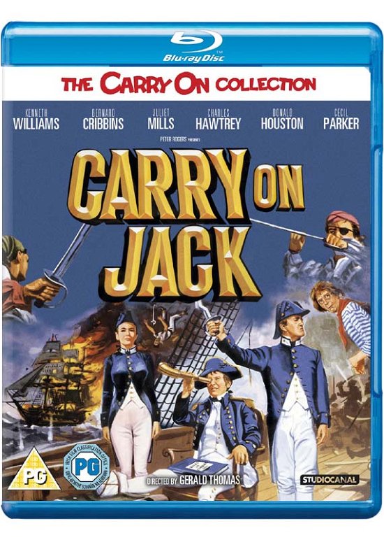 Cover for Gerald Thomas · Carry On Jack (Blu-ray) (2014)