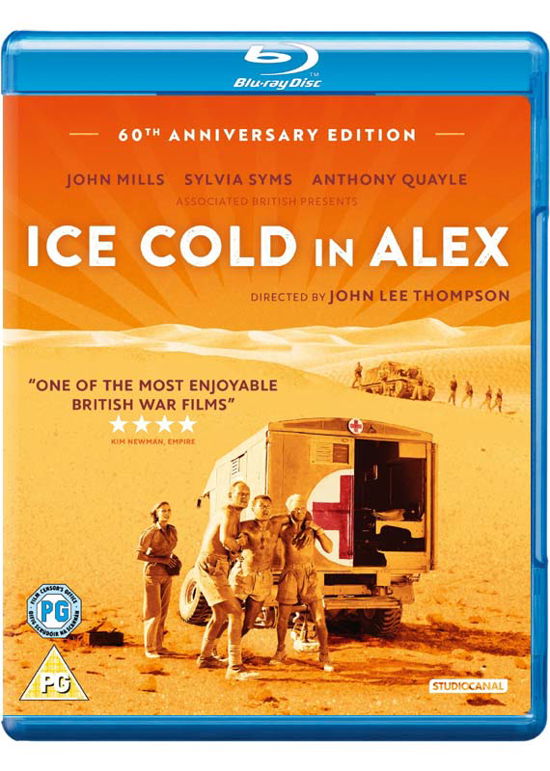 Ice Cold In Alex - Ice Cold in Alex 6oth Anniv Ed BD - Filmes - Studio Canal (Optimum) - 5055201839879 - 19 de fevereiro de 2018