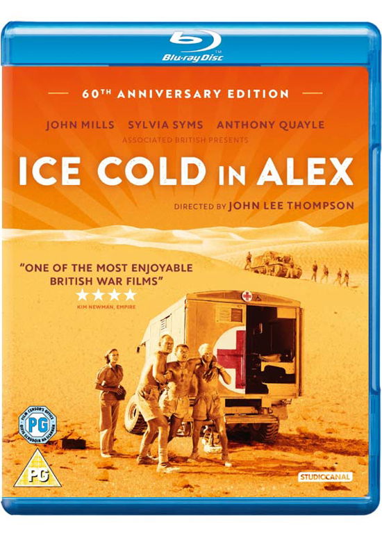 Cover for Ice Cold in Alex 6oth Anniv Ed BD · Ice Cold In Alex (Blu-ray) (2018)