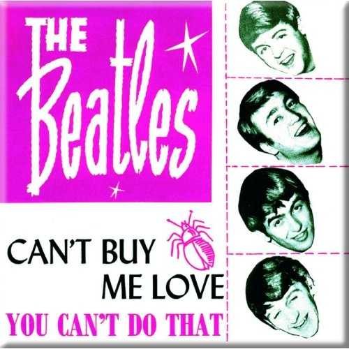 Cover for The Beatles · The Beatles Fridge Magnet: Can't Buy Me Love / You Can't Do That (Magnet) [Pink edition] (2014)