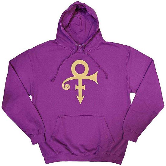 Cover for Prince · Prince Unisex Pullover Hoodie: Symbol (Hoodie) [size S] [Purple - Unisex edition]