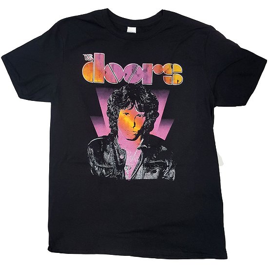 The Doors Unisex T-Shirt: Jim Beam - The Doors - Koopwaar -  - 5056368638879 - 