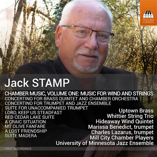 Cover for Uptown Brass / Whittier String Trio / Hideaway Wind Quintet · Jack Stamp: Chamber Music Vol. 1 (CD) (2023)