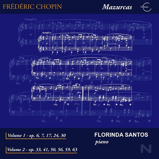 Cover for Frederic Chopin · Mazurcas-florinda Santos-piano (CD)