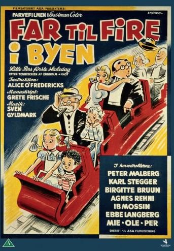 Cover for Far til Fire · I Byen (DVD) (2005)
