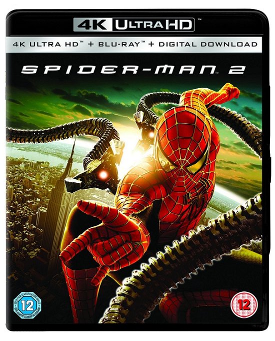 Cover for Spider-Man 2 (4K Ultra HD/BD) [4K Extended edition] (2017)
