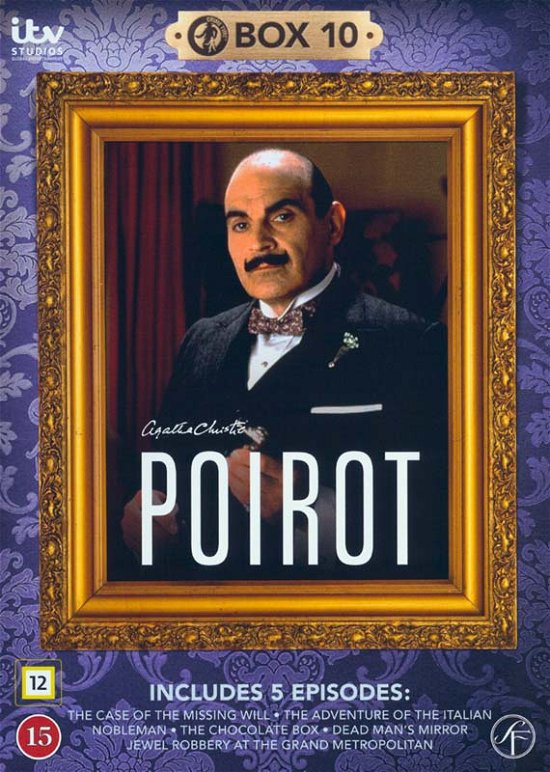 Cover for Poirot · Poirot Box 10 (DVD) (2010)