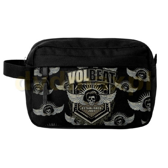 Cover for Volbeat · Volbeat Established Aop (Wash Bag) (Taske) [Black edition] (2019)