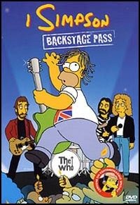 Cover for Cartone Animato · I Simpson: Backstage Pass (DVD)