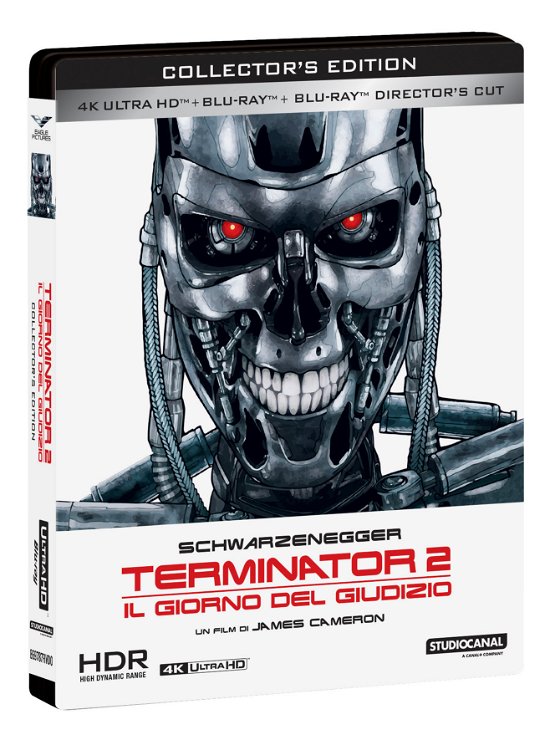 Cover for Terminator 2 (Collector's Edit · Terminator 2 (Collector'S Edition 4K) (Blu-Ray 4K Ultra HD+2 Blu-Ray) (Blu-ray) (2022)