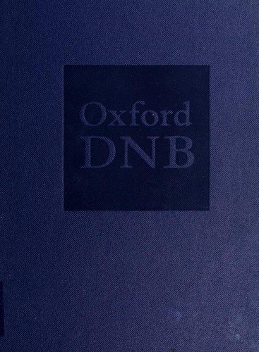 Cover for Oxford · Oxford Dictionary National Biography Volume 37 (Hardcover Book) (2012)