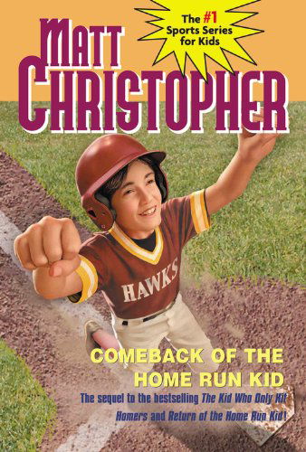 Comeback of the Home Run Kid - Matt Christopher - Bücher - Little, Brown & Company - 9780316059879 - 6. September 2006