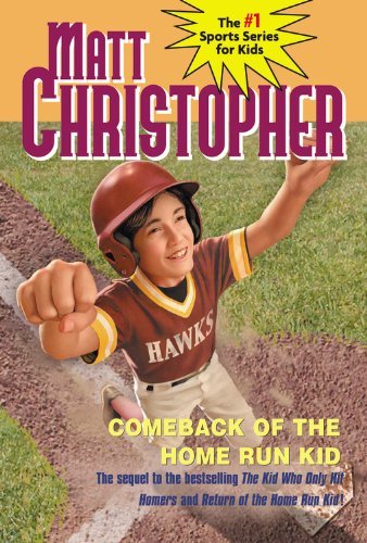 Cover for Matt Christopher · Comeback of the Home Run Kid (Pocketbok) (2006)