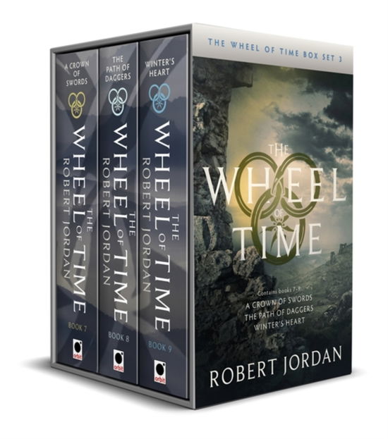 The Wheel of Time Box Set 3: Books 7-9 (A Crown of Swords, The Path of Daggers, Winter's Heart) - Wheel of Time Box Sets - Robert Jordan - Livros - Little, Brown Book Group - 9780356518879 - 10 de março de 2022