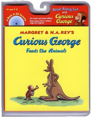 Cover for H. A. Rey · Curious George Feeds the Animals Book &amp; Cd - Curious George (Hörbuch (CD)) [Pap / Com edition] (2005)
