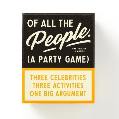 Of All The People Social Game - Brass Monkey - Bordspel - Galison - 9780735382879 - 15 augustus 2024