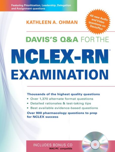 Cover for Kathleen A. Ohman · Davis's Q&amp;A for the NCLEX-RN (R) Examination (Paperback Book) (2010)