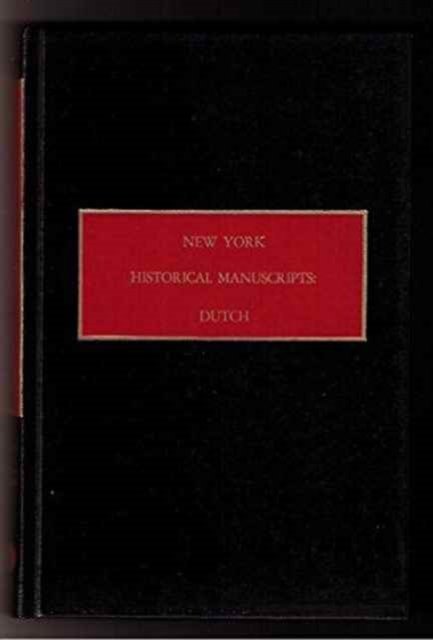 Cover for Ocallaghan · New York Historical Manuscripts (Hardcover Book) [Illustrated edition] (2005)