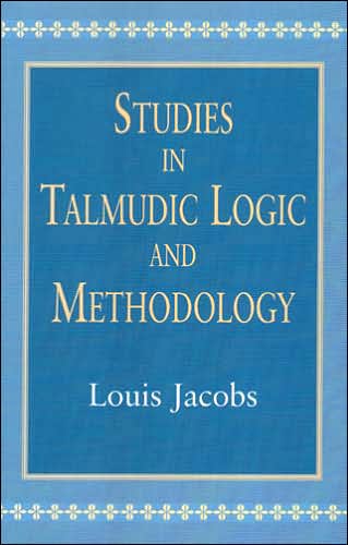 Cover for Louis Jacobs · Studies in Talmudic Logic and Methodology (Paperback Book) (2006)