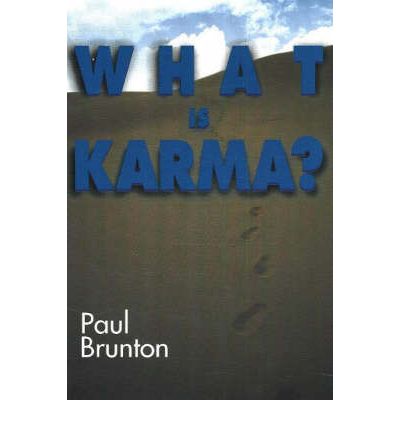 What is Karma? - Paul Brunton - Książki - Larson Publications - 9780943914879 - 19 maja 1998