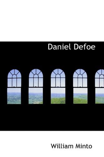 Cover for William Minto · Daniel Defoe (Paperback Book) (2009)