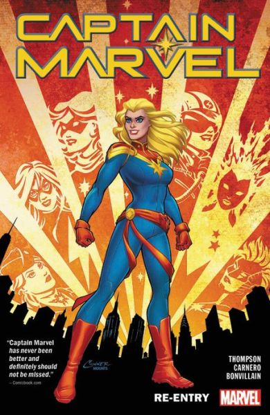 Cover for Kelly Thompson · Captain Marvel Vol. 1: Re-entry (Paperback Book) (2019)