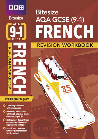 Cover for BBC Bitesize AQA GCSE French Revision Workbook - for 2025 exams - BBC Bitesize (Paperback Book) (2019)
