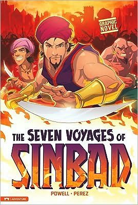 Cover for Martin Powell · The Seven Voyages of Sinbad (Classic Fiction) (Hardcover Book) (2010)