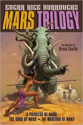 Cover for Edgar Rice Burroughs · Mars Trilogy: A Princess of Mars; The Gods of Mars; The Warlord of Mars (Paperback Book) (2012)