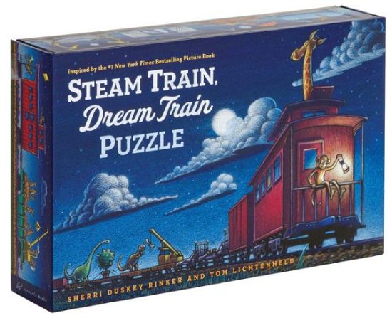 Steam Train, Dream Train Puzzle - Steam Train, Dream Train - Tom Lichtenheld - Brætspil - Chronicle Books - 9781452125879 - 10. marts 2015