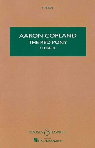 Red Pony - Aaron Copland - Bøger - SCHOTT & CO - 9781458420879 - 1. juni 2004