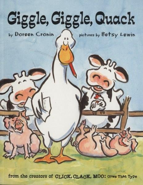 Cover for Doreen Cronin · Giggle Giggle Quack Pa (Paperback Bog) (2016)