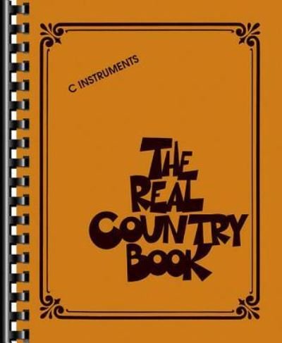 Cover for Hal Leonard Corp. · The Real Country Book (Pocketbok) (2016)