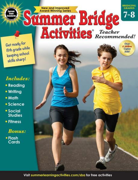 Summer Bridge Activities Grades 7 to 8 - Summer Bridge Activities - Książki - Carson Dellosa - 9781483815879 - 25 stycznia 2015